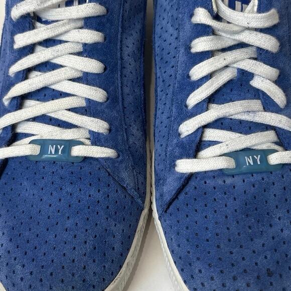 PUMA x UNDFTD Suede Sneakers Blue Perforated Leather Lace Up Men’s Size 11 main image 10